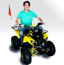 Quadriciclo Barzi 125cc Little Bull aro 8