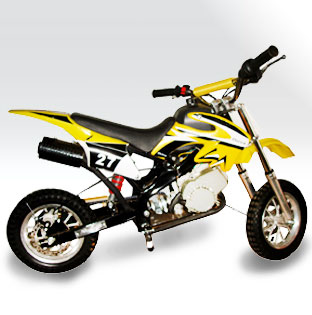 Mini Moto Infantil Gasolina 2 Tempos 49CC Cross Trilha Off Road